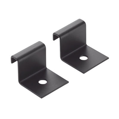 Kit de Soporte Vertical a Pared  Para Charola Tipo Escalerilla  de Acero  Color Negro