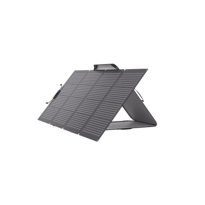 Módulo Solar Portátil y Flexible de 220W Recomendado para Estaciones Portátiles EFD330  EFD350 ó EFD500 / Ajuste de Ángulo / Carga Eficiente / Incluye Cable XT60 a MC4