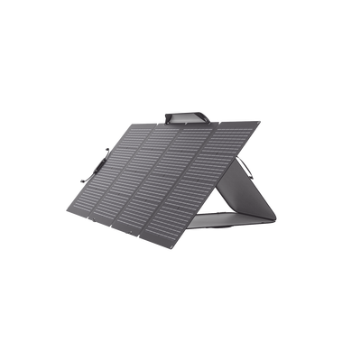 Módulo Solar Portátil y Flexible de 220W Recomendado para Estaciones Portátiles EFD330  EFD350 ó EFD500 / Ajuste de Ángulo / Carga Eficiente / Incluye Cable XT60 a MC4