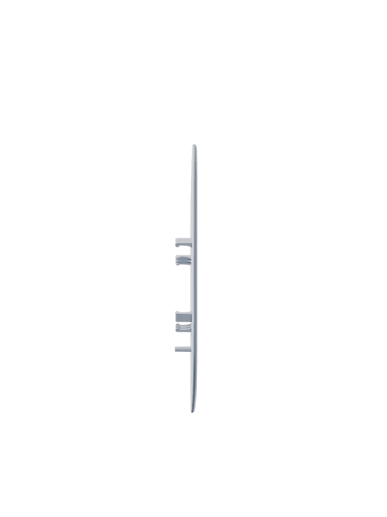 Ajax Brandplate  -  1 PZ de Placa Frontal Personalizable para Sirena StreetSiren DoubleDeck. Color Blanco