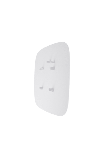 Ajax Brandplate  -  1 PZ de Placa Frontal Personalizable para Sirena StreetSiren DoubleDeck. Color Blanco