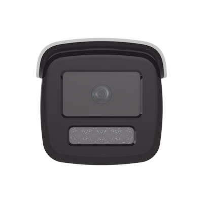 [Dual Light + ColorVu] Bala IP 4 Megapixel / Lente 4 mm / 60 mts IR + 60 mts Luz Blanca / Exterior IP67 /   WDR 130 dB / Videoanaliticos (Filtro de Falsas Alarmas) / Captura Facial / ACUSEARCH