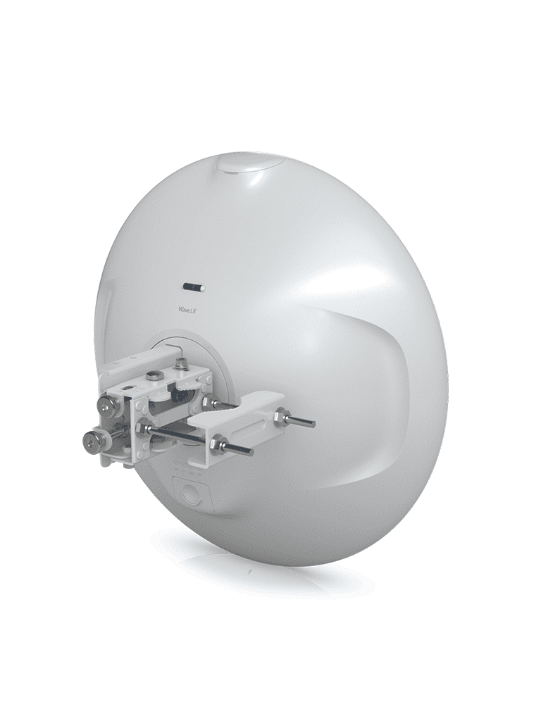 UBIQUITI WAVE-LR- Antena cliente para WAVE-AP  con frecuencia de 60 GHz y tasa de transferencia de hasta 2 Gbps. Incluye respaldo a 5 GHz y es compatible únicamente con WAVE-AP