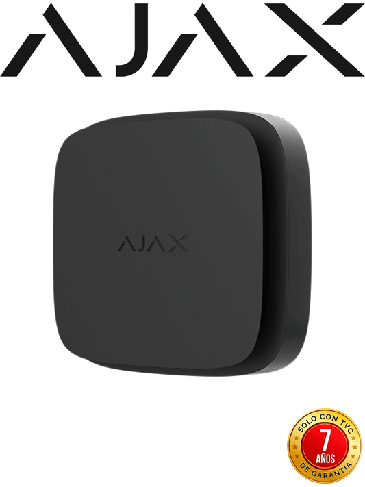 AJAX FireProtect 2 RB (Heat/Smoke) N- Detector inalámbrico de incendio con sensores de Calor y Humo. Color Negro.