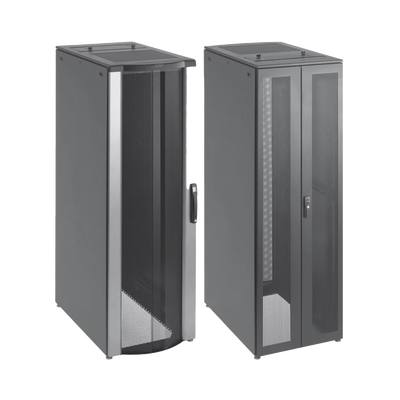 Gabinete de Telecomunicaciones ProLine FloTek PC  600 mm de Ancho  1000 mm de Profundidad  42 UR  Color Negro