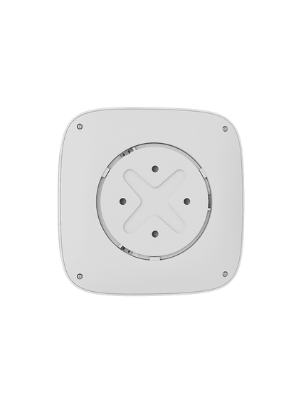 AJAX FireProtect 2 RB (Heat/Smoke/CO) - Detector inalámbrico de incendio con sensores de Calor  Humo y Monóxido de Carbono (CO). Color Blanco