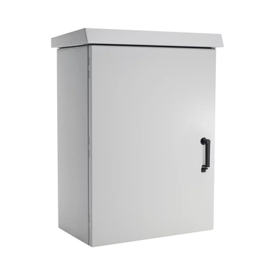 Gabinete Para Exterior OSP ComLine  Protección NEMA 4/12/4X/3/3R; IP66  600 mm de Ancho  500 mm de Profundidad  18 UR  De Aluminio  Color Gris Claro