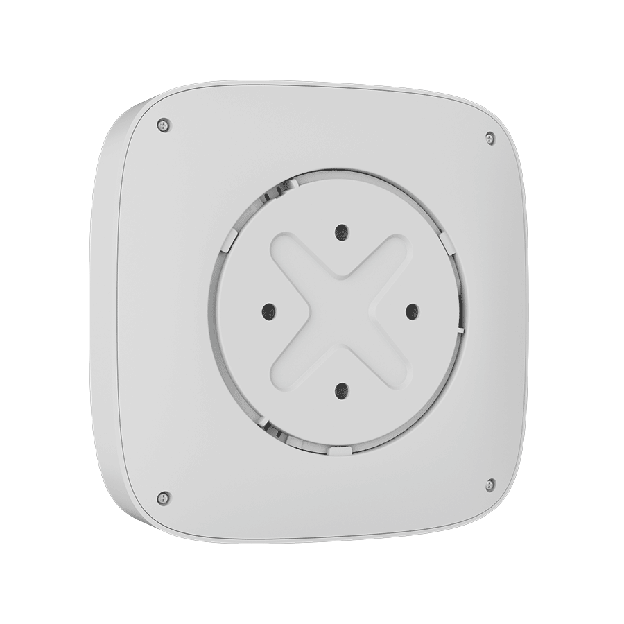 AJAX FireProtect 2 RB (Heat/Smoke) - Detector inalámbrico de incendio con sensores de Calor y Humo. Color Blanco