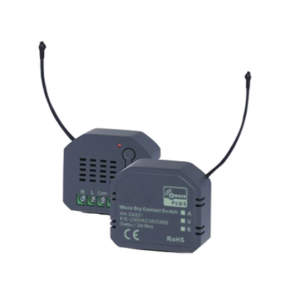 (ZWAVE) Micro modulo On/Off y salida de contacto seco