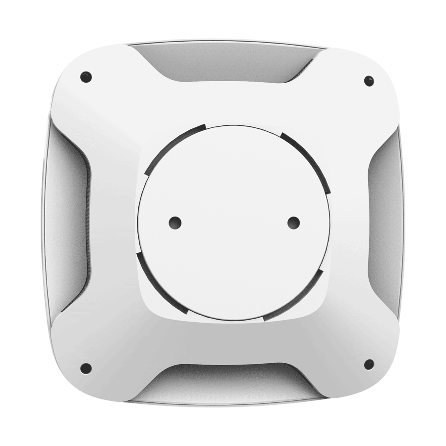AJAX FireProtect 2 RB (Heat/Smoke/CO) N- Detector inalámbrico de incendio con sensores de Calor  Humo y Monóxido de Carbono (CO). Color Negro