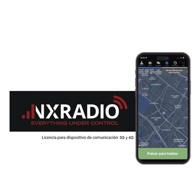Licencia Anual NXRadio por Dispositivo Para Android  iOS  Despacho en PC y VEPG3