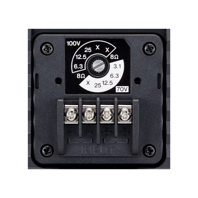 Altavoz de Montaje en Pared | 2 vias  Woofer 6.5 in  Tweeter 1 in | IPX3  8 ohms  70/100V | Color Blanco | Par