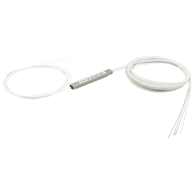 Splitter (Divisor Óptico) tipo PLC  1x4  para fusión (sin conectores)
