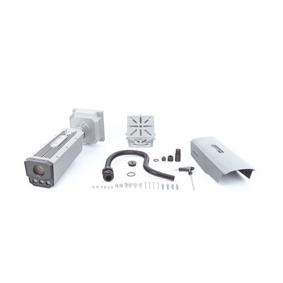 Bala IP 4 Megapixel / ANPR / Reconocimiento y Captura de Placas Vehiculares para Trafico de Alta Velocidad / DARKFIGHTER / WDR 140 dB / IP67 / IK10 / Lente Mot. 8 a 32 mm / 50 mts IR / MicroSD