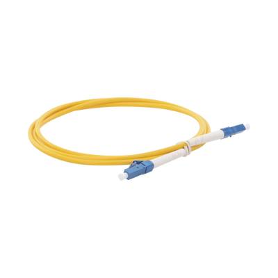 Jumper de Fibra Óptica Monomodo LC/UPC-LC/UPC Simplex de 1 metro  3mm