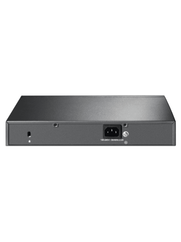 TP-LINK SG2210MP - Switch PoE JetStream SDN Administrable 8 puertos 10/100/1000 Mbps + 2 puertos SFP  8 puertos PoE  150W  administración centralizada OMADA SDN
