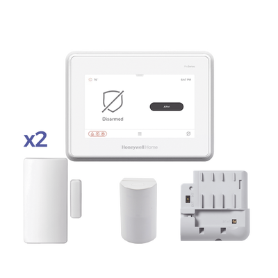 Sistema de Alarma con Pantalla Touch de 7" Compatible con sensores Inalambricos DSC  Bosh  2GIG ITI y Serie 5800 agregando el modulo PROTAKEOVER
