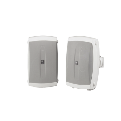 Altavoces de Montaje en Superficie de 2 vias | Woofer 5 in  Tweeter 0.5 in | Semi-Exterior  6 ohms | Par Color Blanco