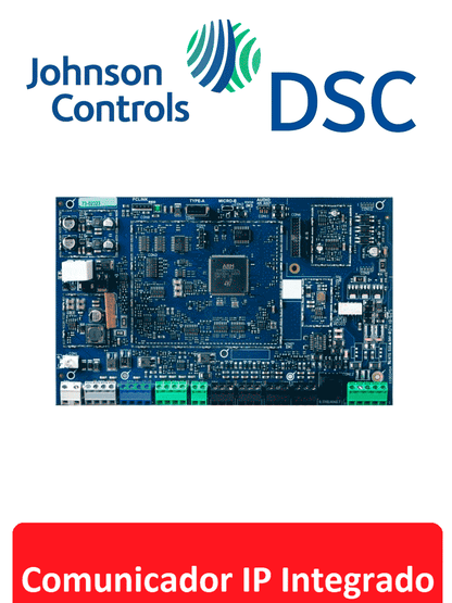 DSC HS3248PCB -  Tarjeta Serie Pro 248  Zonas soporta hasta 128 zonas inalámbricas con  comunicador IP  Integrado