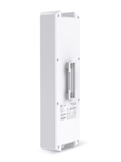 TP-LINK EAP610-OUTDOOR - Punto de Acceso Omada de exterior-interior  Wi-Fi 6 AX1800 MU-MIMO 2x2 con Mesh Omada de alta densidad de usuarios  configuración por controlador o stand-alone para montaje en mástil/pared y alimentación PoE+.