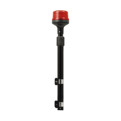 Luz Telescópica para Motocicletas  8 LED  Roja  SAE Clase I