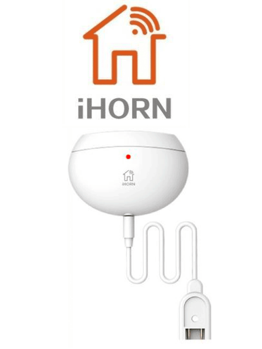IHORN LH69F - Detector de agua inalambrico / 433 Mhz / Compatible con panel ND1 y N8003
