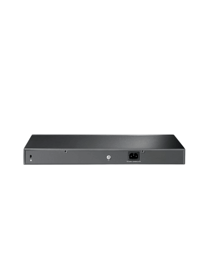 TP-LINK SL2428P - Switch PoE+ JetStream SDN administrable con 24 puertos 10/100 Mbps  2 puertos 10/100/1000 Mbps (Uplink)  2 puertos SFP (combo 2 RJ45 10/100/1000 Mbps)  capacidad de 250W y administración centralizada OMADA SDN.