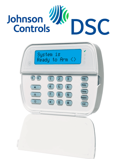 DSC-HS2LCDPRO - Teclado Cableado LCD Alfanumérico admite 248 zonas con 32 caracteres compatible con  panel PRO