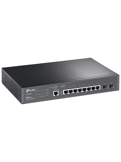 TP-LINK SG3210 - Switch JetStream SDN Administrable 8 puertos 10/100/1000 Mbps + 2 puertos SFP  administración centralizada OMADA SDN