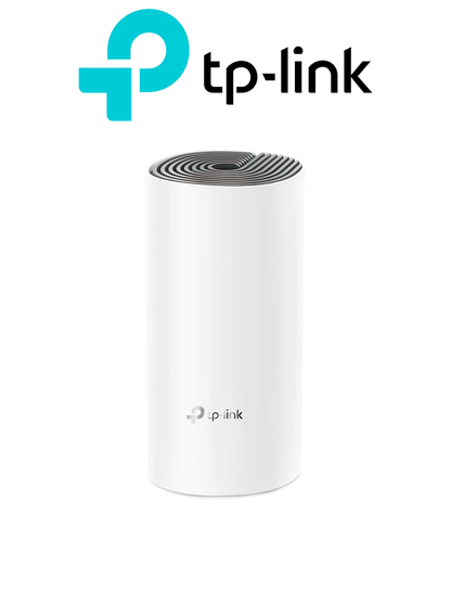 TP-LINK DECO M4 (1-Pack) -  Router inalámbrico MESH para interior y hogar de doble banda Wi-Fi 5 AC1200 Mbps con 2 puertos Gigabit WAN/LAN  2 antenas internas y administración mediante la app Deco (iOS  Android).