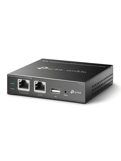 TP-LINK OC200 -  Controladora Omada para gestionar hasta 100 equipos Omada. Gestión desde la nube gratuita  actualizaciones masivas. 2 puertos Gigabit con PoE af/at. Versión Hadware 1.0