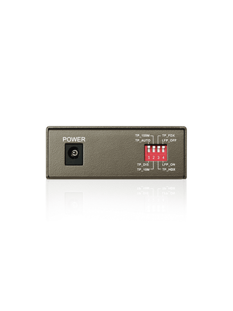 TP-LINK MC111CS - Convertidor de Fibra Óptica WDM Monomodo con 1 puerto RJ45 10/100 Mbps y 1 puerto SC/UPC 100 Mbps. Alcance de hasta 20 km  requiere el modelo MC112CS para funcionar  plug and play.