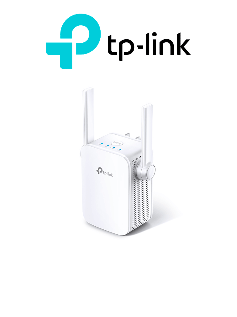 TP-LINK RE305 - Repetidor de señal WiFi  AC1200  2.4GHz (300Mbps) y 5GHz (867Mbps)   Indicador Inteligente de Señal  Modo punto de acceso  2 antenas externas  1 puerto 10/100Mbps Ethernet (RJ45)