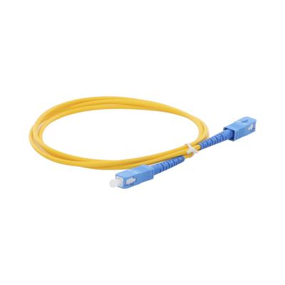 Jumper de Fibra Óptica Monomodo SC/UPC-SC/UPC Simplex de 1 metro  3mm
