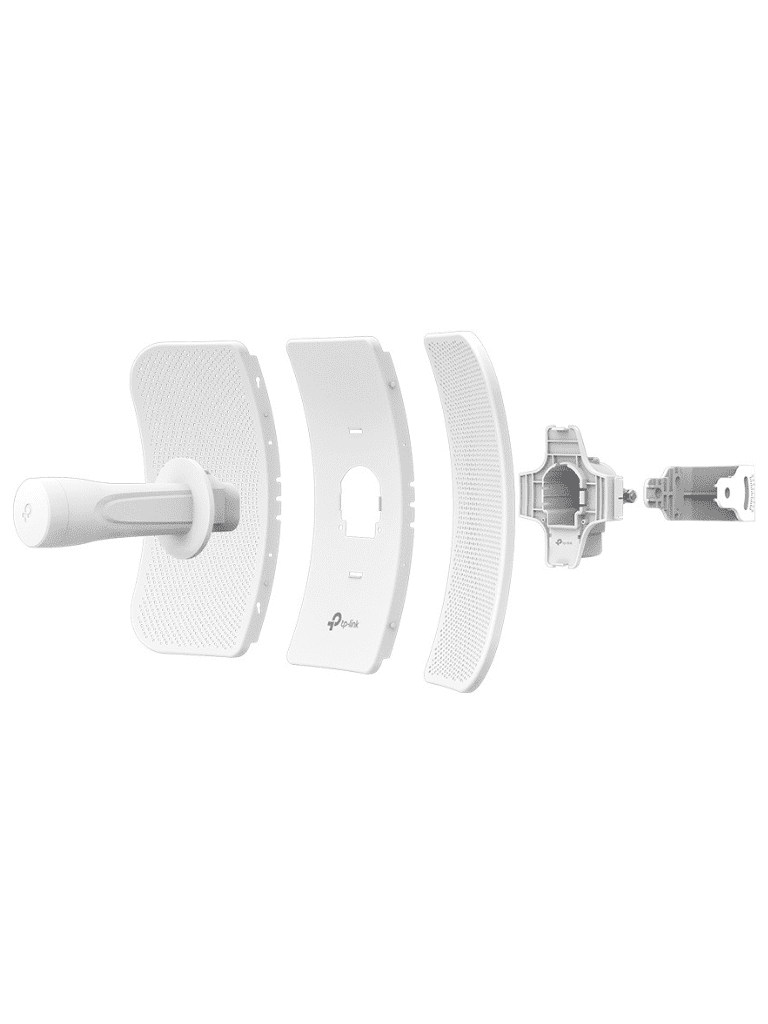 TP-LINK CPE710 - CPE de Exterior 5GHz AC 867Mbps 23dBi de alta ganancia MIMO 2×2  ideal para aplicaciones de larga distancia  Pharos Control para adminstración centralizada y modos de operación: AP  Cliente  Repetidor  AP Router/ AP Cliente Router (