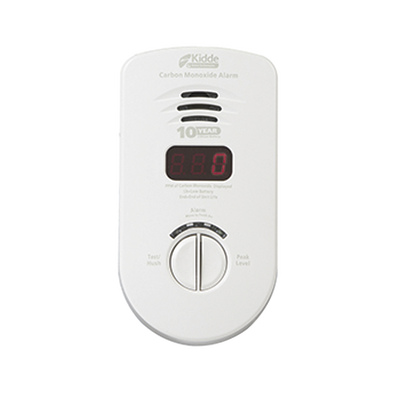 Alarma de Monóxido de Carbono 120 AC | Batería 10 años |  Display | Paquete de 3
