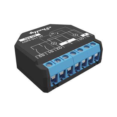 Apagador inteligente Wifi   2 canales   Para apagador doble  16A total  10A por canal