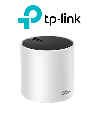 TP-LINK DECO X55 (1-Pack) - Router MESH para hogar de doble banda Wi-Fi 6 AX3000 Mbps con 3 puertos Gigabit WAN/LAN  2 antenas internas  administración en la app Deco (iOS  Android) y protección HomeShield.  #MARTPL1 #TPLM1