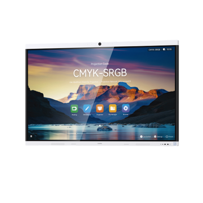 HUAWEI IdeaHub B3  Pantalla interactiva para Colaboración Inteligente  75"  4K UHD  Harmony  Wi-Fi 6  Seguimiento de Voz  BYOM  Administración desde la Nube Gratis  blanco Jade