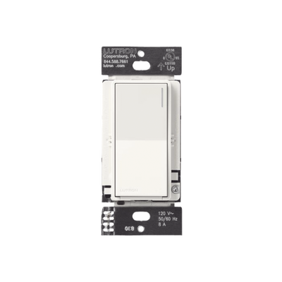 (RadioRA3) Apagador Auxiliar de pared  compañero de apagadores multilocación. Usar en 3 vías o escalera. Color blanco mate.