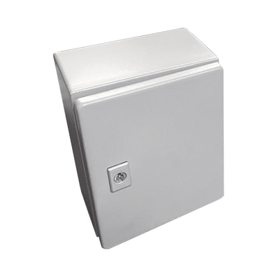 Gabinete de Acero  Nema 4 -IP 66 de 30x30x15 cm con Platina y certificado UL.
