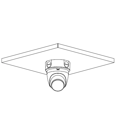 DAHUA HAC-HDW1200TQ-A-Cámara domo Dahua de 2 MP con lente de 2.8 mm  ángulo de 102 grados  IR de 40 m  micrófono integrado  instalación rápida  DWDR  IP67  y diseño en metal y policarbonato.