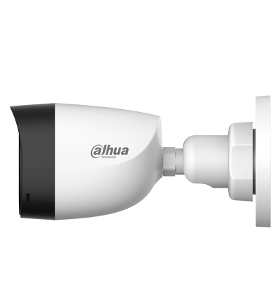 DAHUA HAC-HFW1500CL-IL-A - Camara Bullet de 5 Megapixeles/ Iluminación Dual Inteligente + FullColor/ Lente de 2.8mm/ 106 Grados de Apertura/ 20 Metros de IR y Luz Visible/ Micrófono Integrado/ IP67/ Soporta:  CVI/CVBS/AHD/TVI/