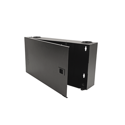 (LVW-F4-01) FIBER  ENCLOSURE  LIGHTVERSE  WALL MOUNT  FIXED ACCESS  4 OPENINGS  BLACK