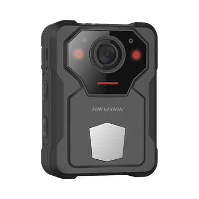 Body Camera Portátil / Grabación a 2K (4 Megapixel)  / Fotos de Hasta 40 Megapixel / IP54 / H.265 / 64 GB de Almacenamiento / Microfono Integrado / GPS