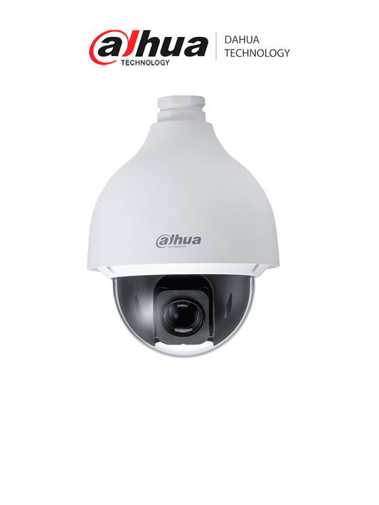 DAHUA DH-SD50225DBN-HC - Camara PTZ Antivandálica de 2 Megapixeles/ 25x de Zoom Optico/ WDR Real de 120 dB/ Starlight/ IP66/ IK10/ BLC/ HLC/ 360 Grados continuos