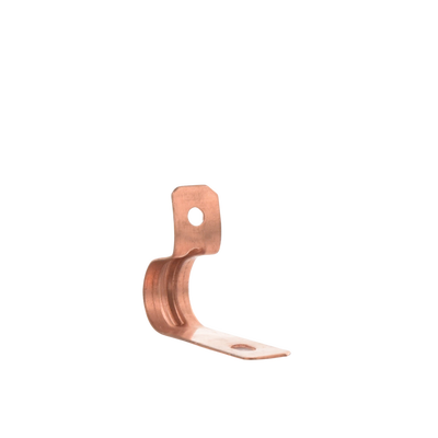 Abrazadera de Cobre para Fijar Cable a la Pared.
