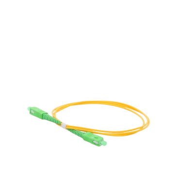 Jumper de Fibra Óptica Monomodo SC/APC-SC/APC Simplex de 1 metro  2mm
