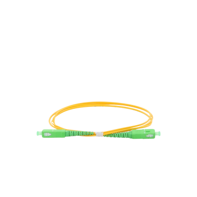 Jumper de Fibra Óptica Monomodo SC/APC-SC/APC Simplex de 1 metro  2mm