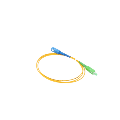 Jumper de Fibra Óptica Monomodo SC/APC-SC/UPC Simplex de 1 metro  2mm